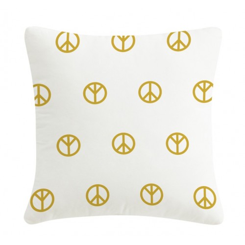 Gold pillow Peace