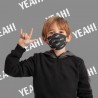 Mascarillas Infantiles Homologadas Reutilizables ROCK - HAPPYIDEAS.com