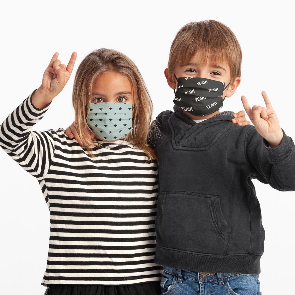 Mascarillas Infantiles Homologadas Reutilizables ROCK - HAPPYIDEAS.com