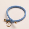 Pulsera letras azul