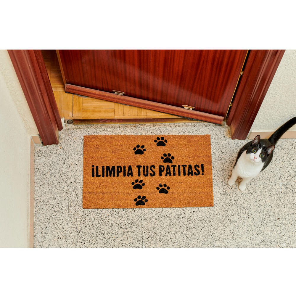 Felpudo limpia tus patitas en Happyideas