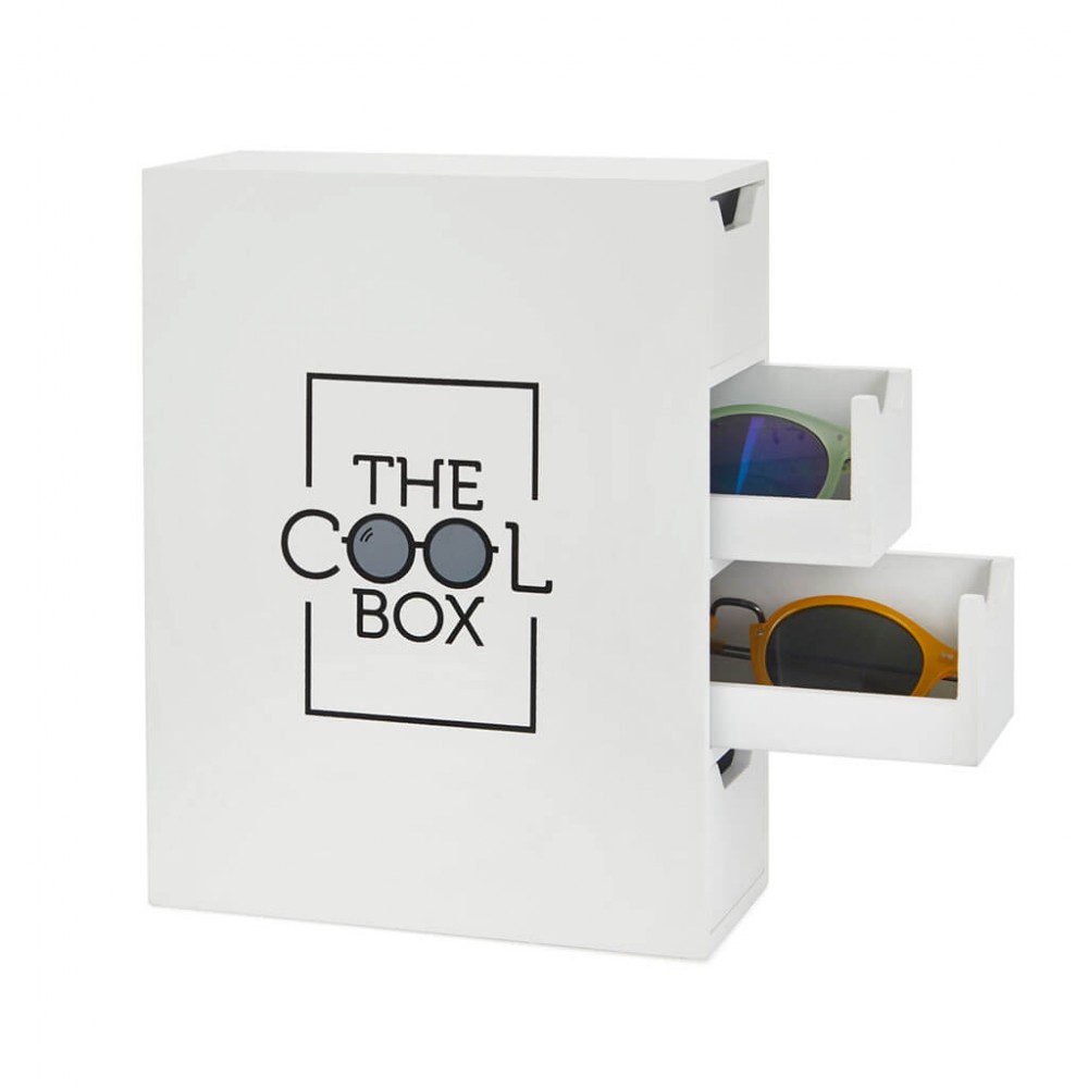 Caja Gafas de sol The Cool Box blanco|Happyideas