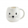 Mug Gato blanco 400ml | Happyideas