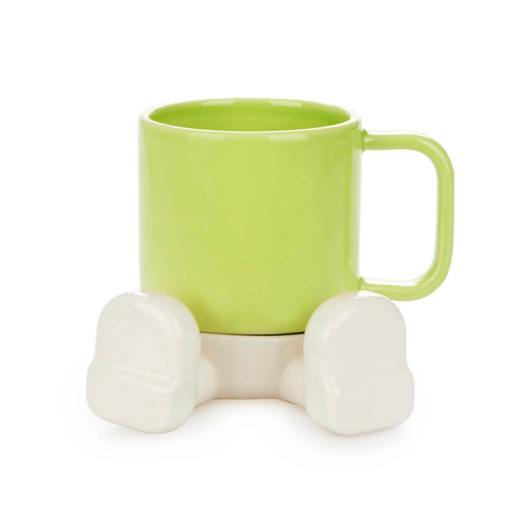 Taza Mug Mr. Sitty 330 ml verde | Happyideas