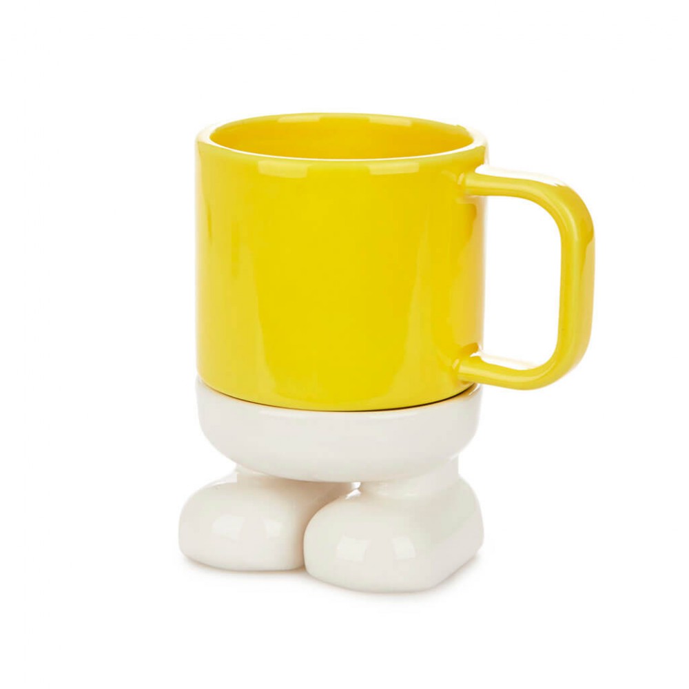 Taza Mug Mr. Standy 330 ml amarillo | Happyideas