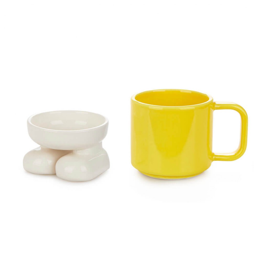 Taza Mug Mr. Standy 330 ml amarillo | Happyideas