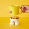 Taza Mug Mr. Standy 330 ml amarillo | Happyideas