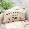 Cojín Reservado para tu gato | Happyideas