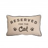 Cojín Reservado para tu gato | Happyideas