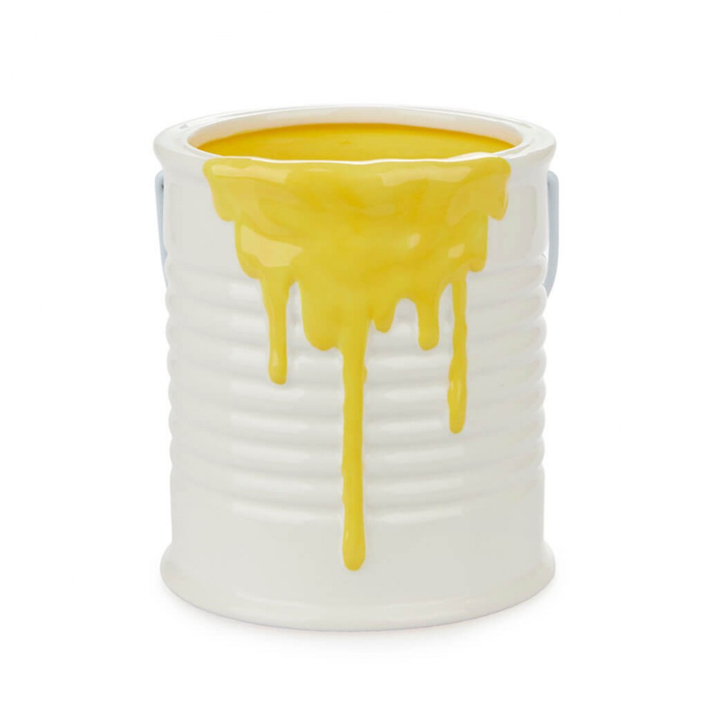 Bote multiusos Painty amarillo para decorar cualquier estancia de casa | HAPPYIDEAS