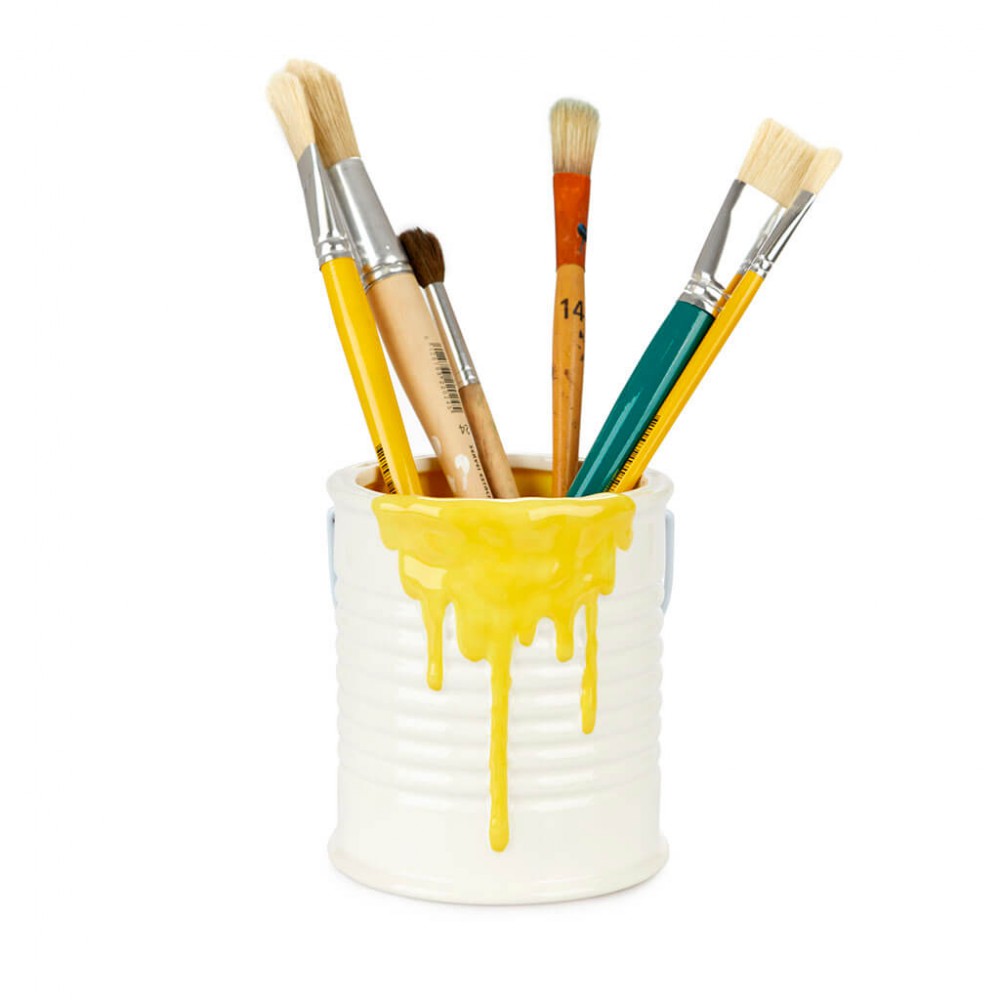 Bote multiusos Painty amarillo para decorar cualquier estancia de casa | HAPPYIDEAS