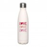 Botella de acero inox. con mucho love para regalar en San Valentín | HAPPYIDEAS