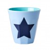 Vaso Melanina estrella azul| Happyideas