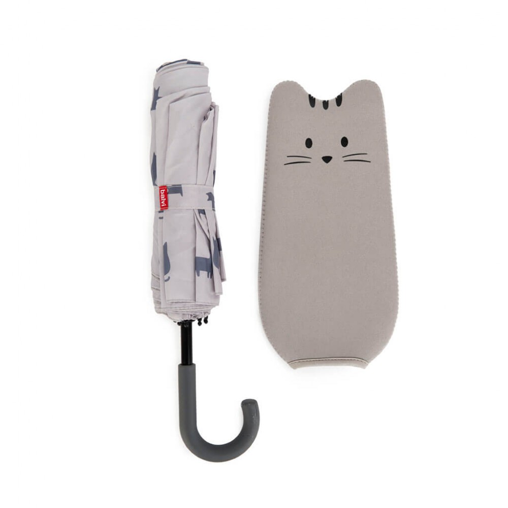 Paraguas Meow gato gris Balvi - Happyideas.com