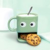 Taza para galletas Verde Fisura - Happyideas.com