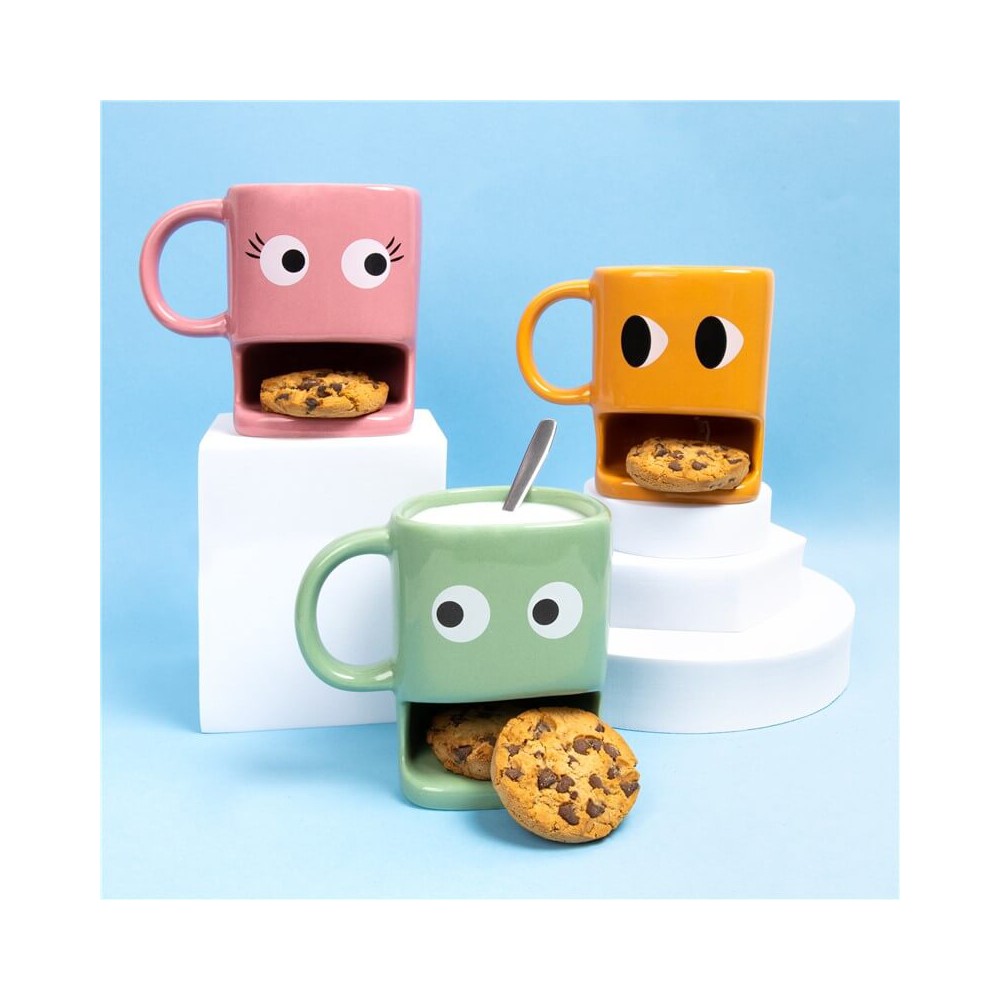 Taza para galletas Verde Fisura - Happyideas.com