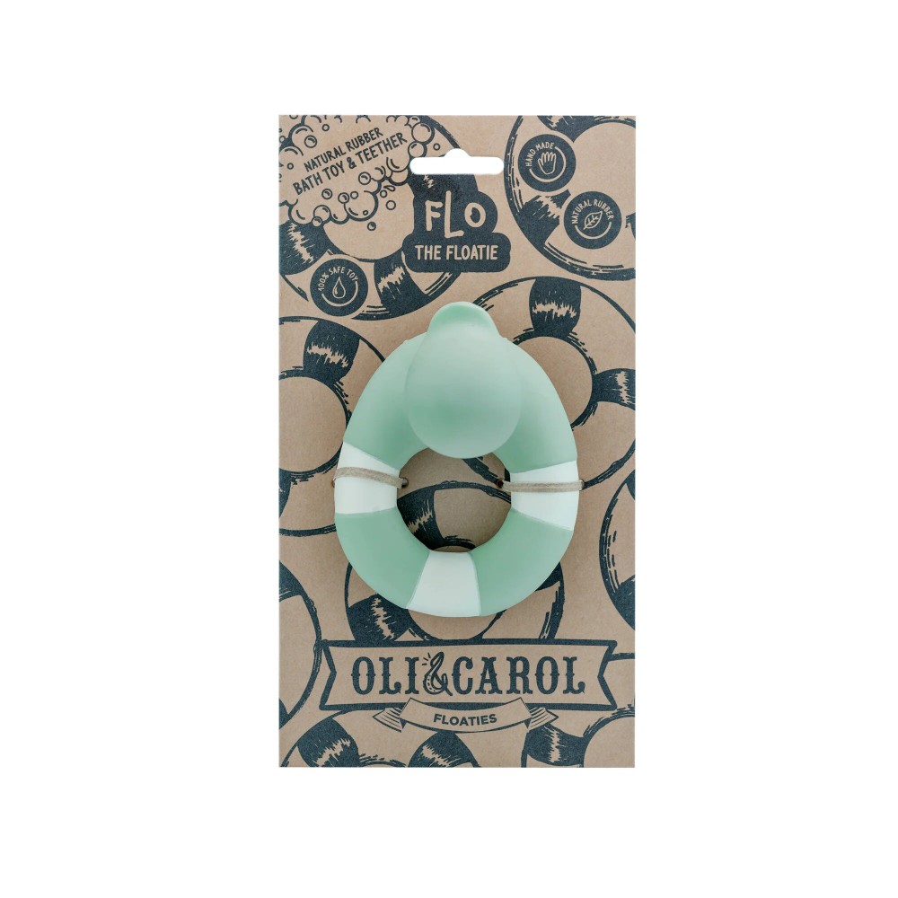 Juguete de Baño Flo the Floatie Mint Oli&Carol-Happyideas.com