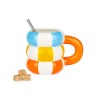 Taza Flotador Naranja - Happyideas.com