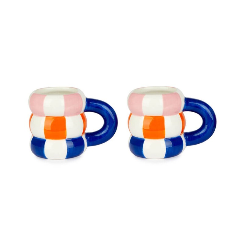 Set dos tazas Flotador Azul - Happyideas.com