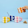 Set cuatro Tazas Flotador Multicolor - Happyideas.com