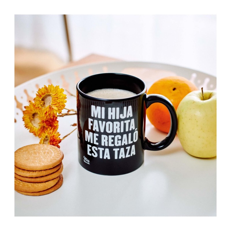 Taza Mi hija favorita me regaló esta taza - Happyideas.com