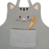 Delantal Kitty Gris 50 cm - Happyideas.com