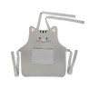 Delantal Kitty Gris 50 cm - Happyideas.com