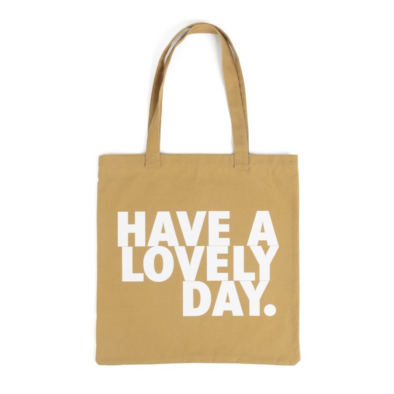 Tote bag Lovely day Camel - Happyideas.com