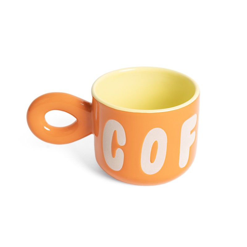 Taza Coffe Naranja - Happyideas.com